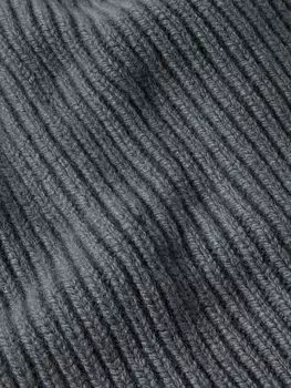 Шапка из шерсти в рубчик MR P., синий