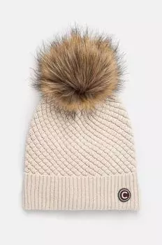 Шапка из смесовой шерсти Colmar, бежевый