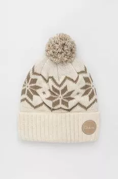 Шапка из смесовой шерсти Dakine, бежевый