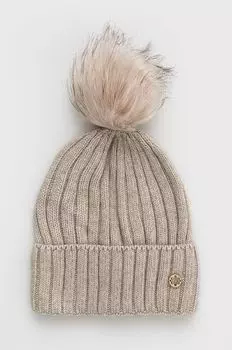 Шапка из смесовой шерсти Granadilla, бежевый