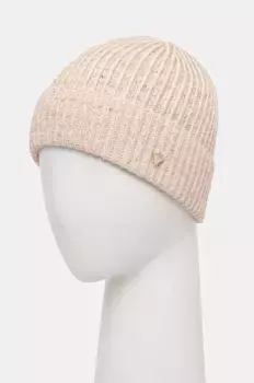 Шапка из смесовой шерсти Guess, розовый