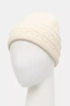 Шапка из смесовой шерсти Medicine, бежевый