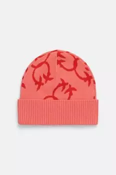 Шапка из смесовой шерсти Pinko, розовый