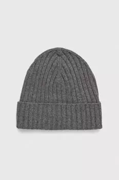 Шапка из смесовой шерсти Sisley, серый