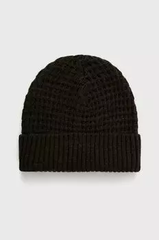 Шапка из смесовой шерсти Sisley, зеленый