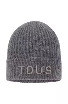 Шапка из смесовой шерсти Tous, серый