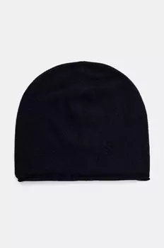Шапка из смесовой шерсти United Colors of Benetton, темно-синий