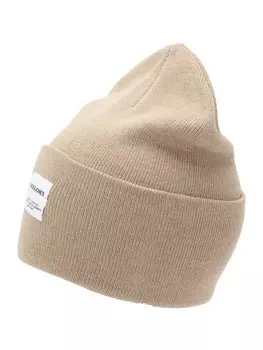 Шапка JACK & JONES Beanie, бежевый