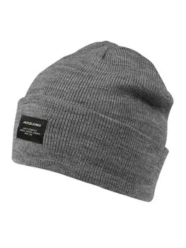Шапка JACK & JONES DNA, пятнистый серый