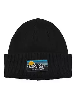 Шапка Jack & Jones Mtze, черный