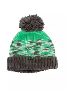 Шапка Jack Wolfskin Accessoires Hopewell Cap Mtze, зеленый
