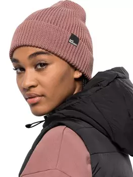 Шапка Jack Wolfskin ESSENTIAL, розовый
