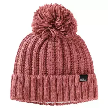 Шапка Jack Wolfskin Highloft Knit, розовый