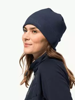 Шапка Jack Wolfskin REAL STUFF, синий