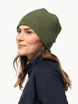 Шапка Jack Wolfskin REAL STUFF, зеленый