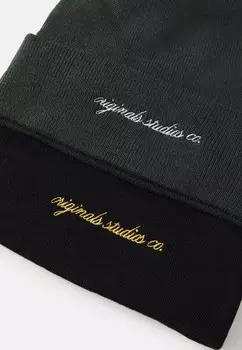 Шапка JACURBAN BEANIE 2 PACK Jack & Jones, черный
