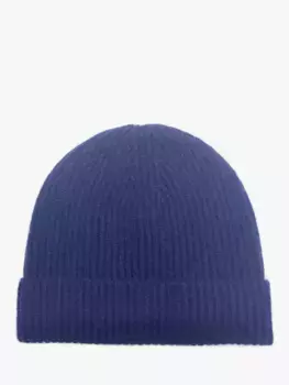 Шапка John Lewis Cashmere, темно-синий