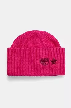 Шапка Кьяры Ферраньи Chiara Ferragni, розовый