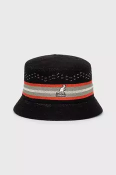Шапка Кангол из смесовой шерсти Kangol, черный
