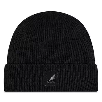 Шапка Kangol PatchBeanie, черный