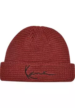 Шапка Karl Kani Beanie, ржаво-красный