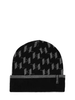 Шапка Karl Lagerfeld Beanie, черный