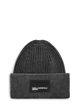 Шапка KARL LAGERFELD JEANS Beanie, черный