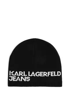 Шапка KARL LAGERFELD JEANS, черный