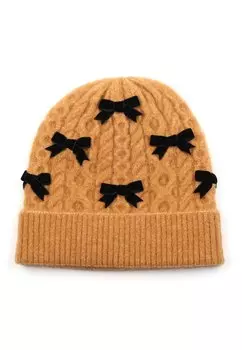 Шапка kate spade new york, коричневая