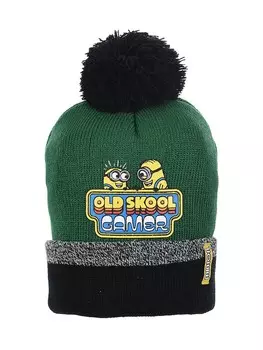 Шапка Kids Movie Heroes MINIONS, зеленый