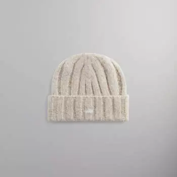 Шапка Kith Chunky Knit Mia Beanie, цвет Sediment