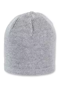 Шапка KNITTED BABY HAT Sterntaler, цвет silver melange
