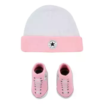 Шапка-конверс "B Set: шапка и носки" Converse, цвет Arctic Punch