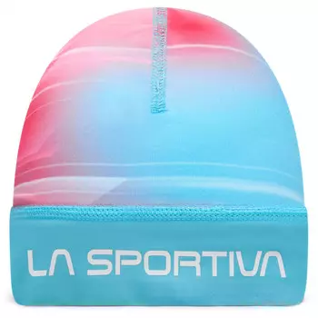 Шапка La Sportiva Racer Beanie, цвет Malibu Blue/Hibiscus
