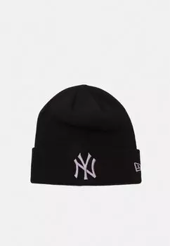 Шапка LEAGUE CUFF UNISEX New Era, цвет black/purple
