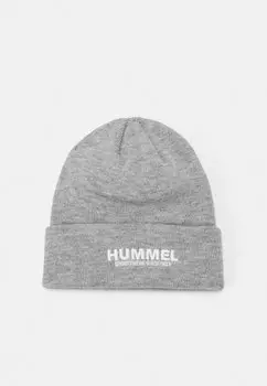 Шапка Legacy Core Beanie Unisex Hummel, цвет grey melange