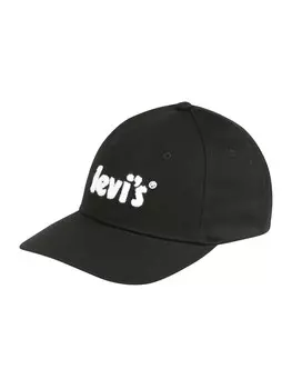 Шапка LEVIS Beanie, черный