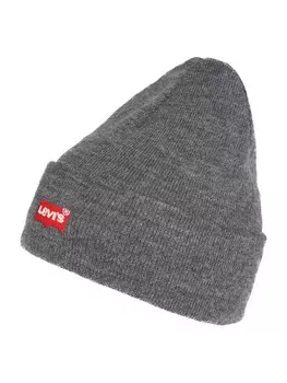 Шапка LEVIS Beanie Red Batwing, темно-серый