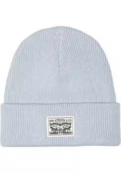 Шапка LEVIS Beanie, светло-голубой