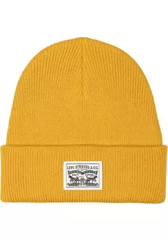 Шапка LEVIS Beanie, золотой