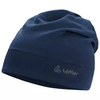 Шапка Lffler Artista Merino Beanie, цвет Dark Blue