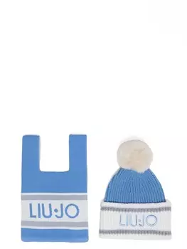 Шапка Liu Jo Beanie, синий