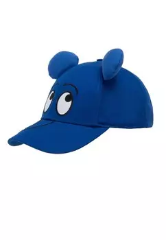 Шапка LOGOSHIRT Beanie Maus - Elefant Mascot, цвет Blue/Royal blue