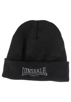 Шапка LONSDALE Beanie, черный