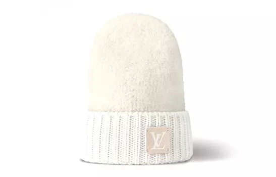 Шапка Louis Vuitton женская, белый