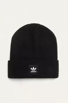 Шапка M Adicolor Cuff Beanie Adidas Originals, черный