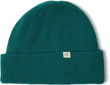 Шапка Madewell (Re)sourced Cuffed Beanie, цвет Malachite