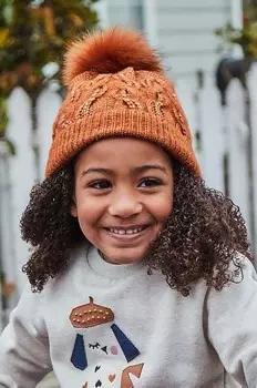 Шапка Майораль для детей Mayoral, коричневый