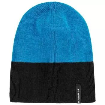 Шапка Mammut Haldigrat Beanie, цвет Glacier Blue/Black