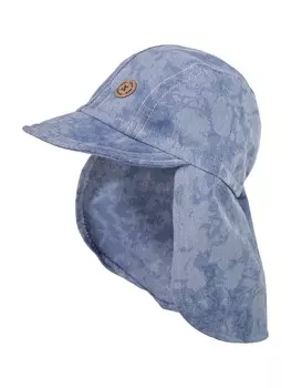 Шапка Maximo, синий джинсовый